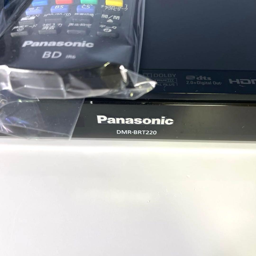 『Panasonic 美品 』ブルーレイディスクレコーダー　DMR-BRT220
