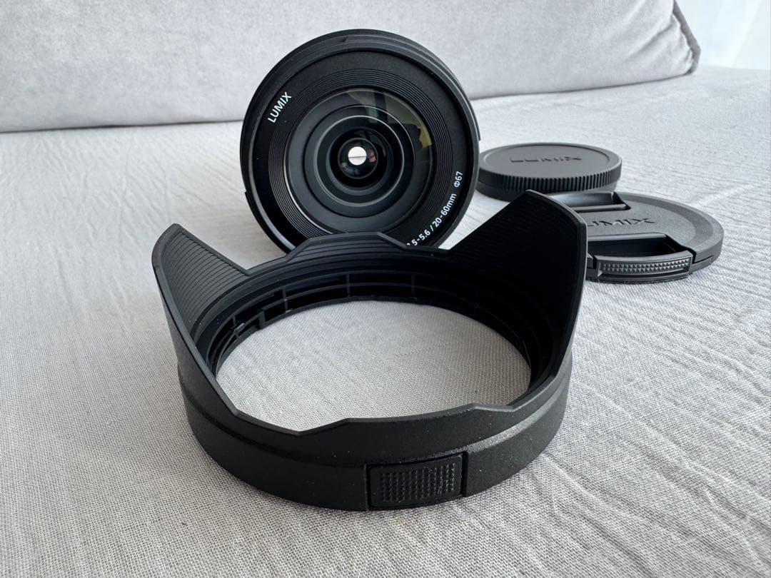 【新品同様】LUMIX S 20-60mm f/3.5-5.6【使用1回のみ】