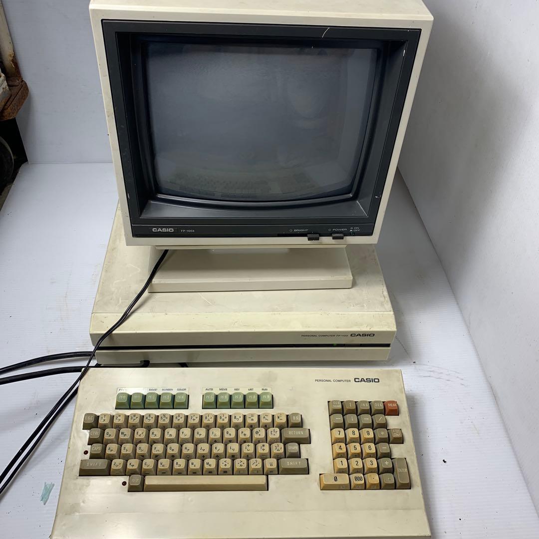 希少レアCASIO FP-1100 デスクトップコンピュータ