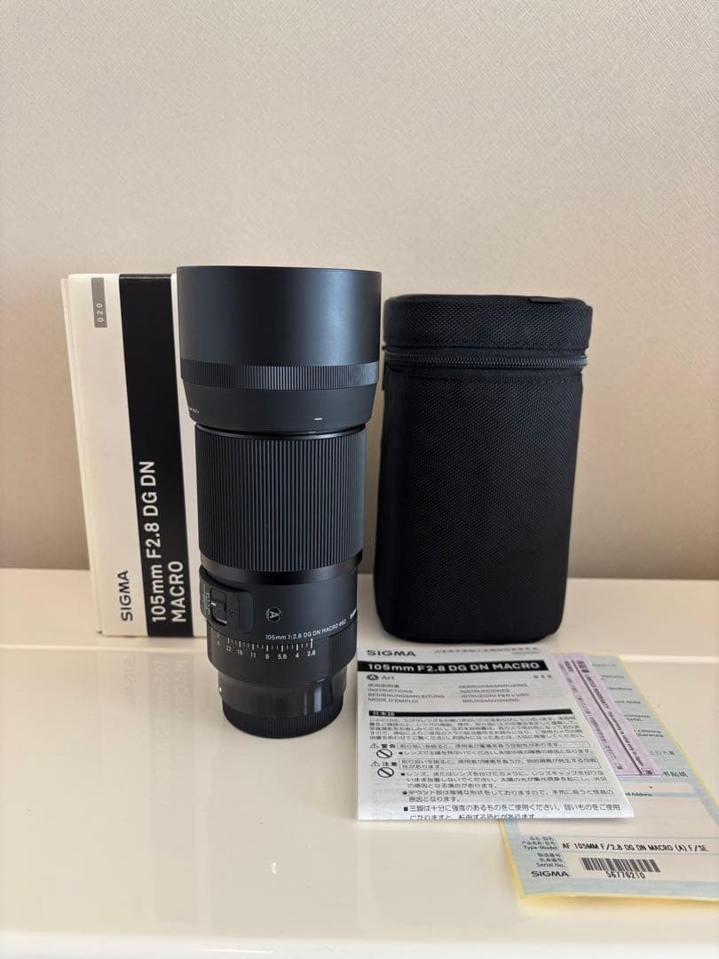 SIGMA 105mm F2.8 DG DN MACRO　Eマウント