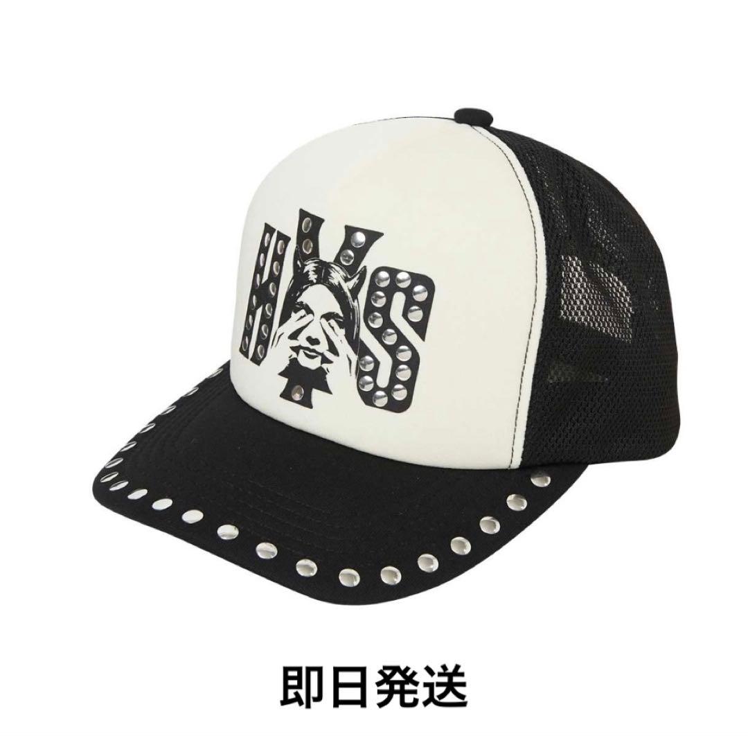 帽子 See No Evil Studded Mesh Cap \