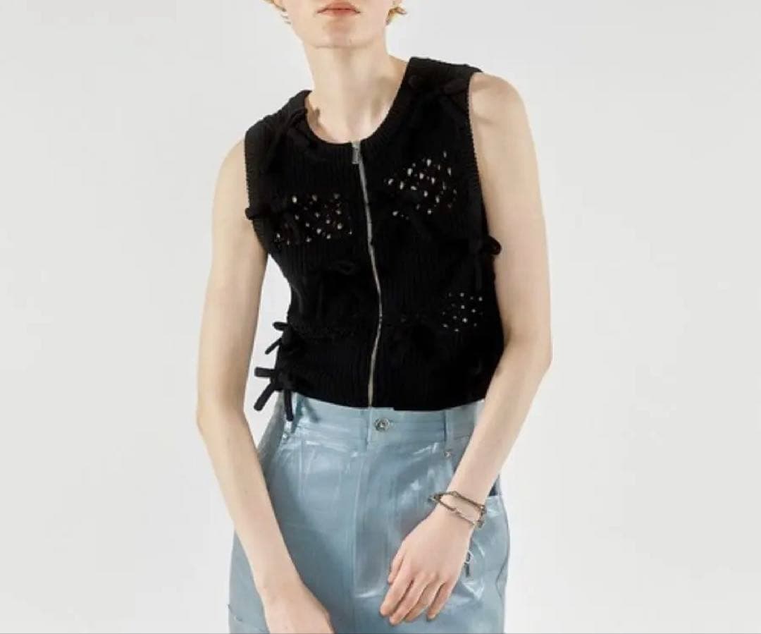 MAISON SPECIAL メニーメニーリボンベスト