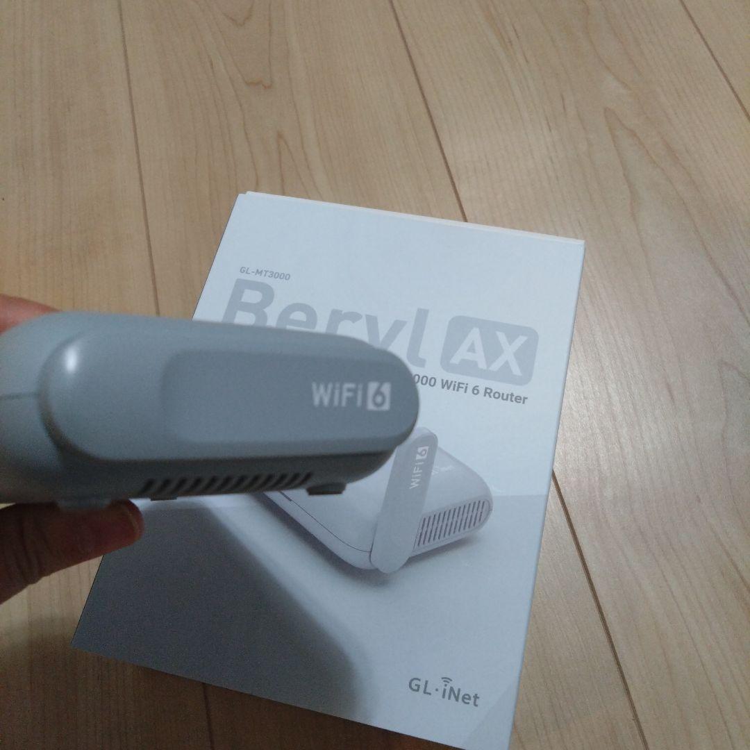 【未使用】GL.iNet GL-MT3000 Beryl AX トラベルルーター