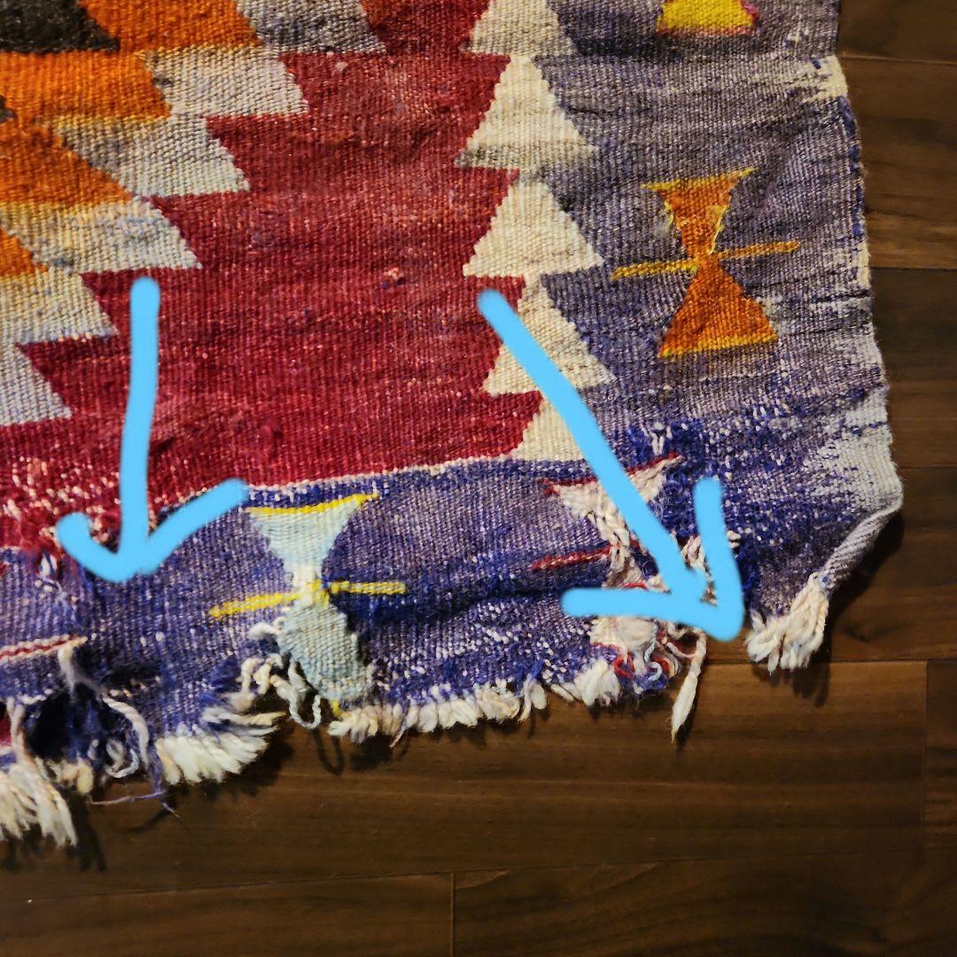 SALE♥️1950年代 トルコ手織り オールドキリム