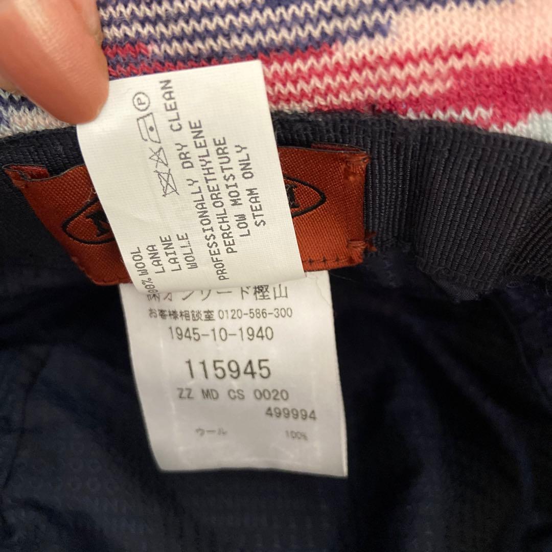 新品　MISSONIの可愛い帽子　お値下げ