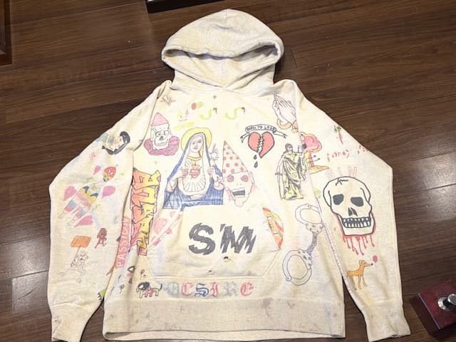 SAINT MICHAEL セントマイケル 21SS Hoodie XL 中古