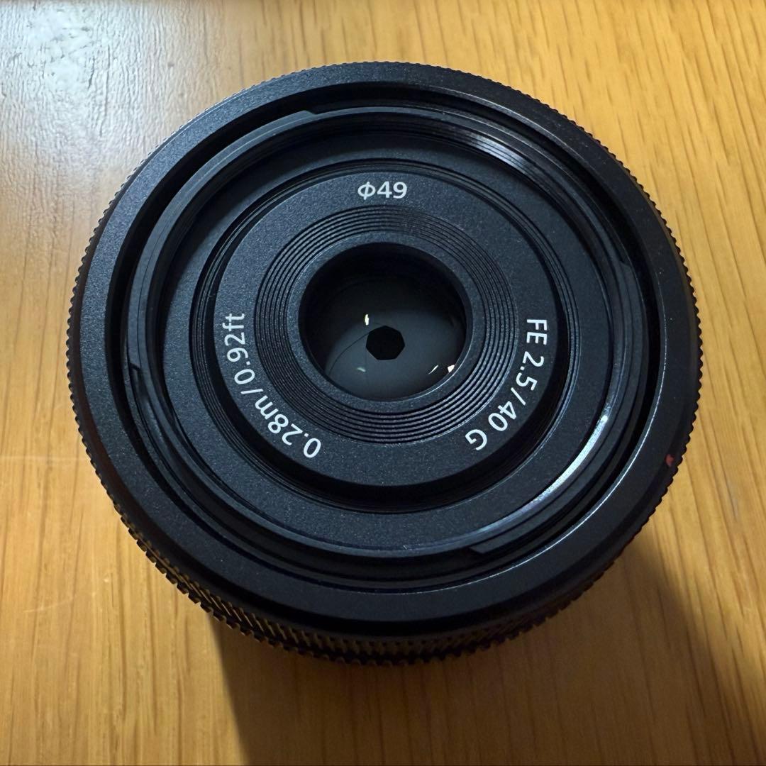 美品　SONY FE 40mm F2.5G SEL 40F25G