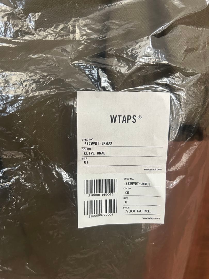 WTAPS smock/coat/新品未使用 ダブルタップス24awクロスボーン