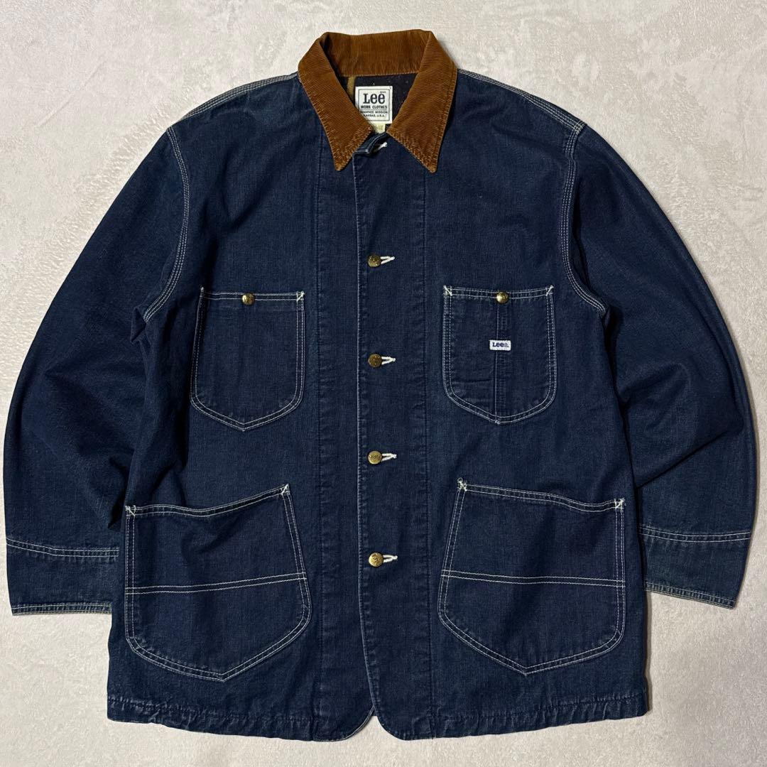 80's 81-LJ復刻 カバーオール 旧タグ 0414 Large