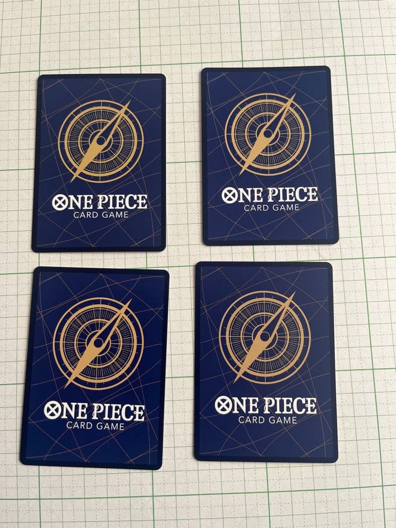 ワンピースカード 蒼海の七傑 クロコダイルSEC パラレル４枚セット