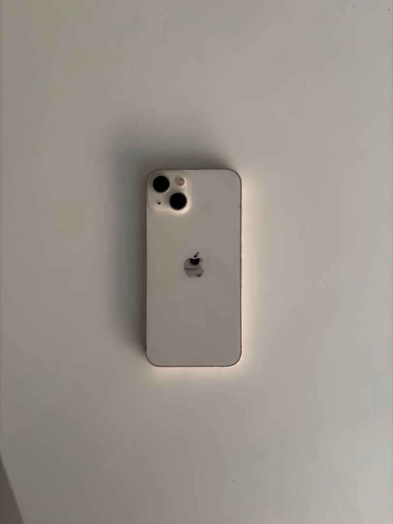 Apple iPhone 13 本体ホワイト128GB最大容量83%