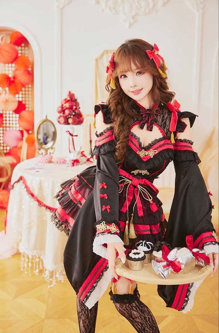 マリームーン フェアリースリーブ巫女ドレス