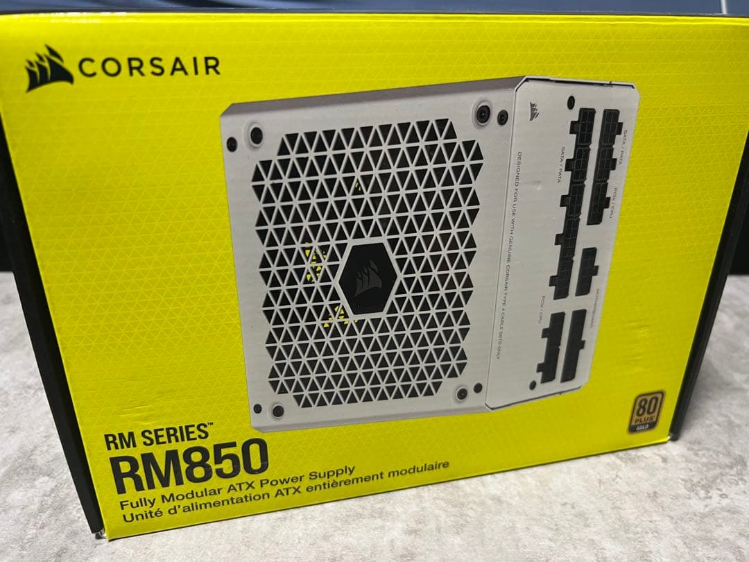 CORSAIR コルセア RM850 White 【ATX電源 850W】