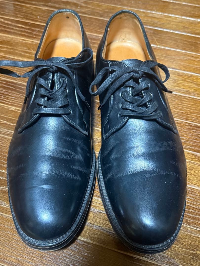 オールデン　ブルックスブラザーズ　00069 プレーントゥ　ブラック　US11D