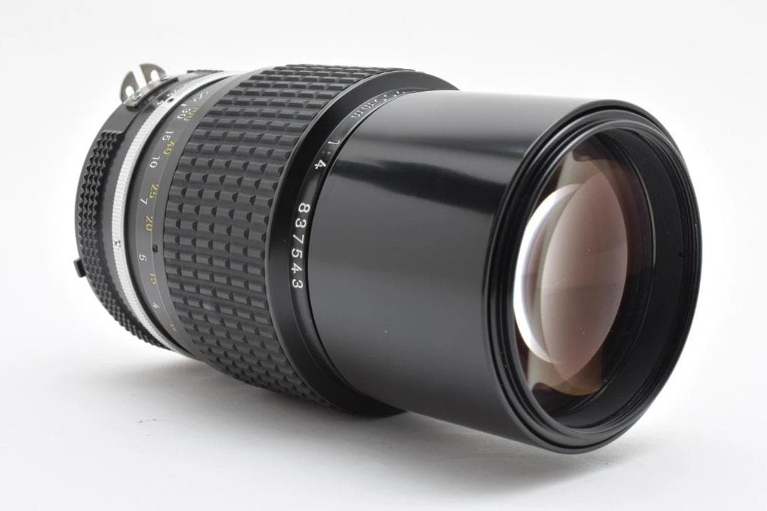 【動作OK美品】Nikon Ai NIKKOR 200mm F/4 MF レンズ