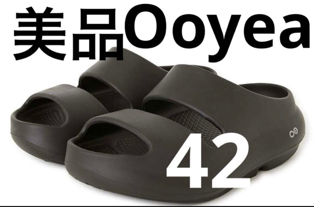 ◾️ウーフォス　OOFOS Ooyea サンダル　ブラック　42