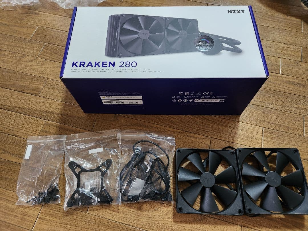 NZXT Kraken 280 水冷クーラー