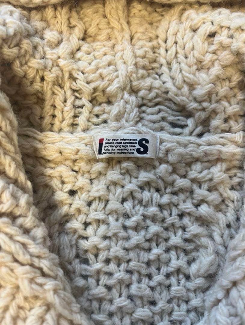 ISSEY MIYAKE イッセイミヤケIS ニットパーカージャケット