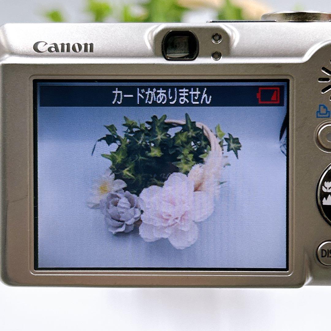 ☆美品☆【Canon】IXY DIGITAL 70 コンデジ シルバー 動作品