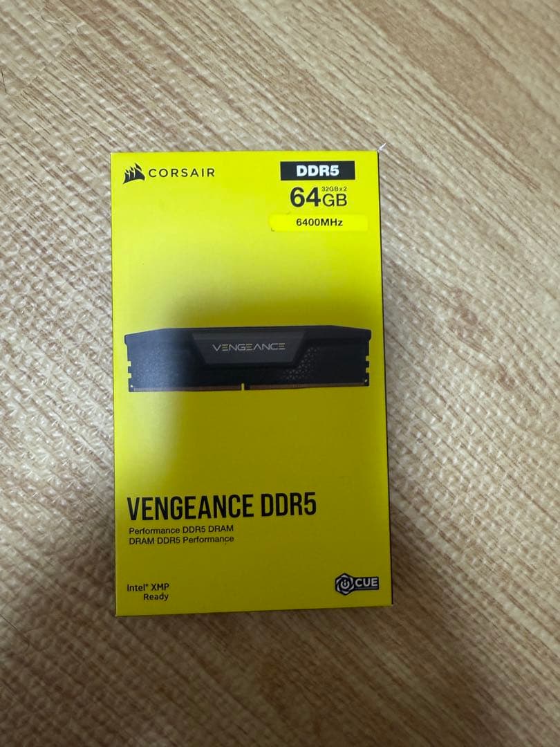 Corsair DDR5 32GB×2 6400MHz 新品未開封