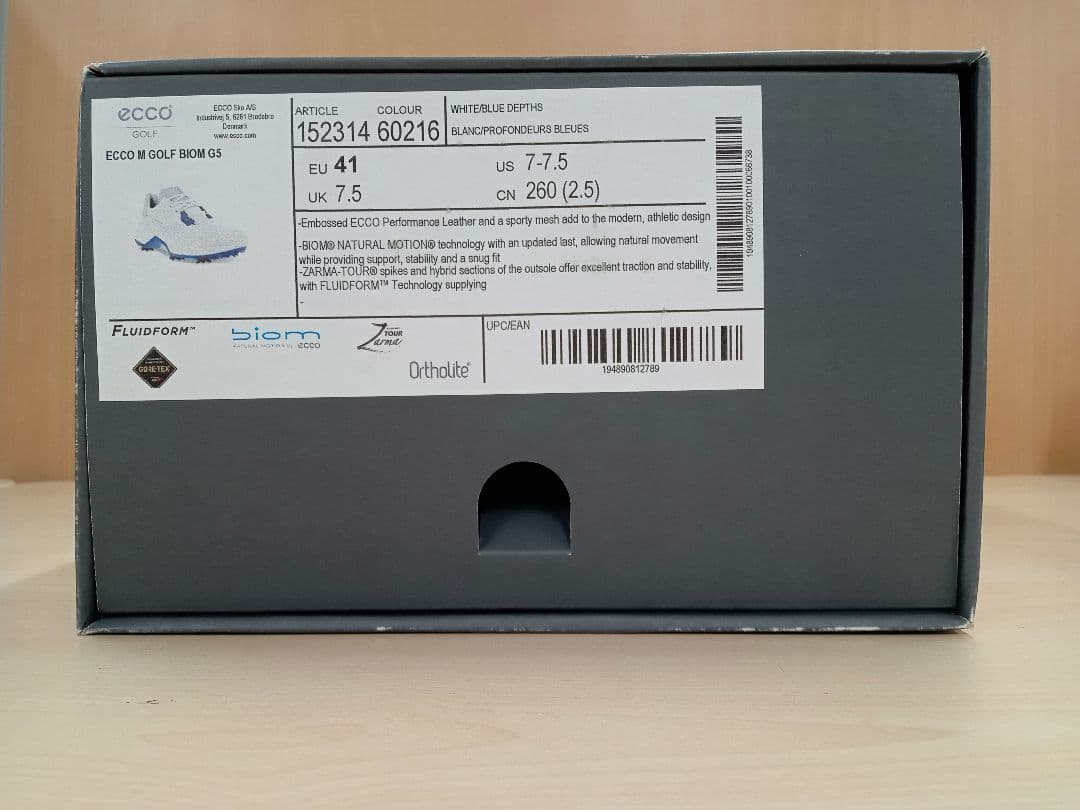 ECCO GOLF メンズ ゴルフシューズ 41サイズ