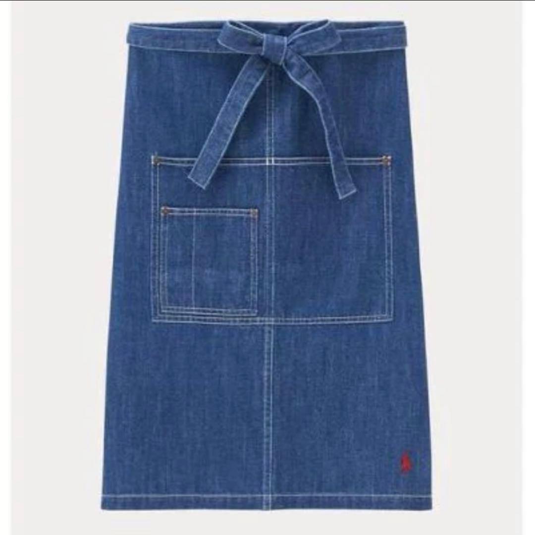 【新品　未使用】ラルフローレン　エプロン　ソムリエ　デニム