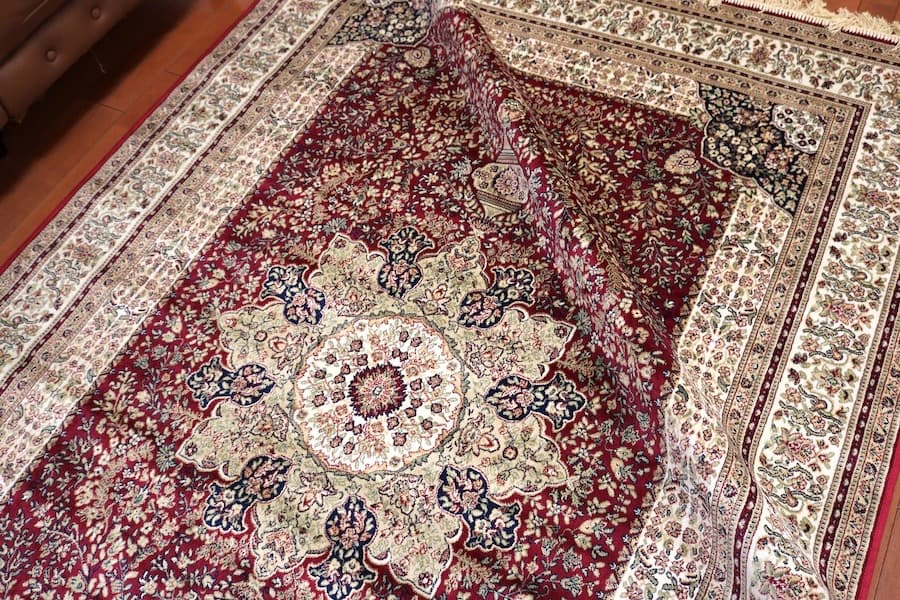 送料無料！ペルシャ柄絨毯 160×230 新品 ラグ カーペット 訳あり