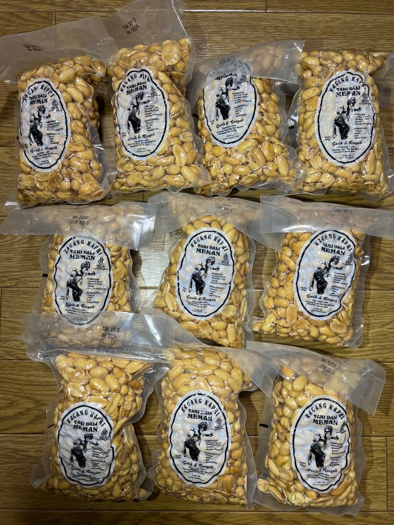 専用 週末限定特価　バリ島　大人気 ピーナッツ　島お土産 10個セット