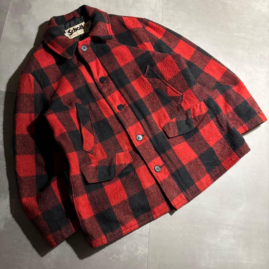 完品 80s - Schott ショット　ハンティングジャケット セットアップ