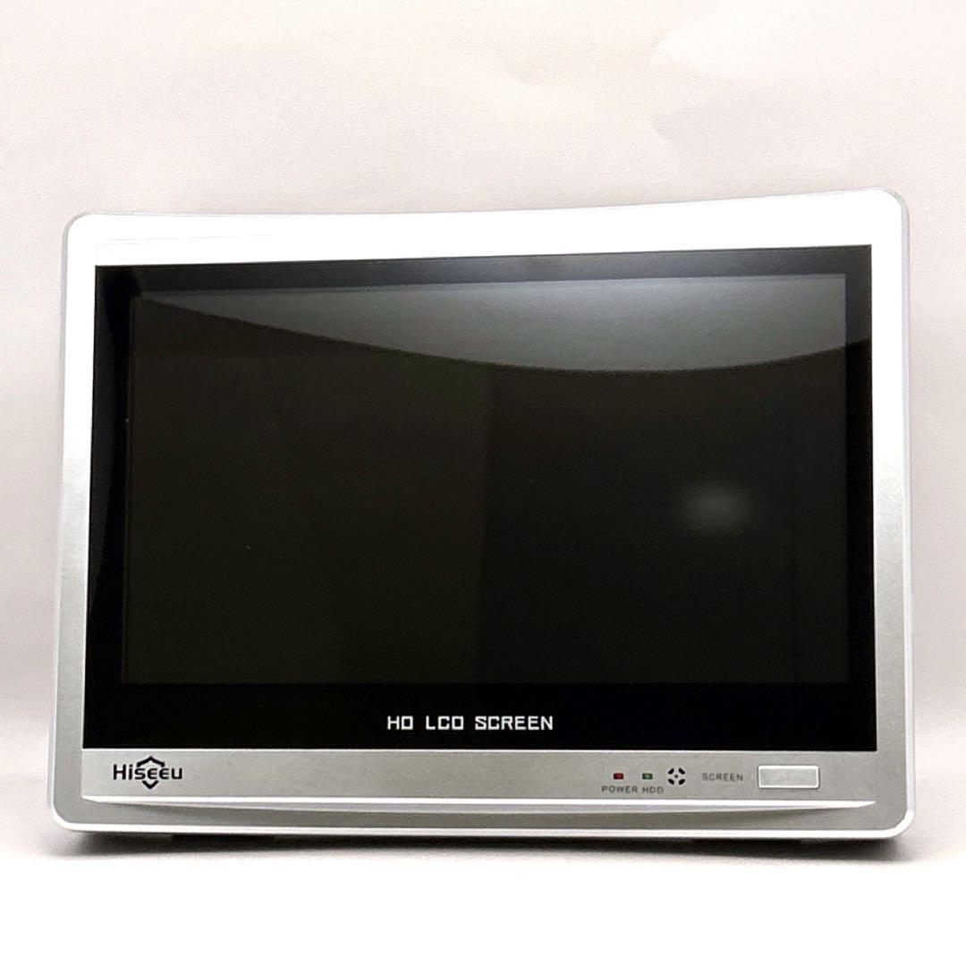 Hiseeu 防犯カメラ　12インチLCD液晶モニタ一体型NVR 1920P