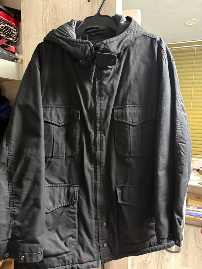 ユニクロxエンジニアガーメント　ユティリティジャケット 「ブラック」