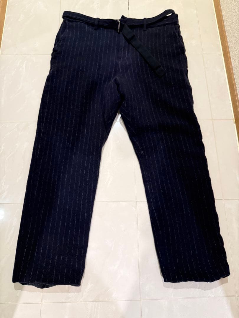sacai ウールパンツ