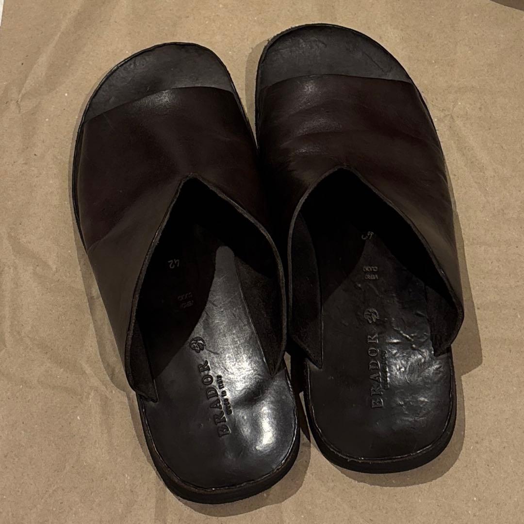 BRADOR. サンダル　本革　サイズ42