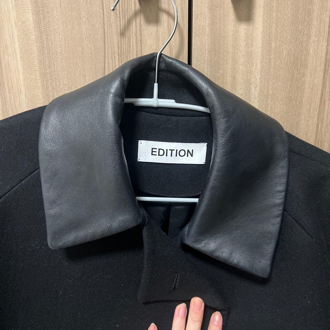 Edition Super120's ライトメルトン ショートコート