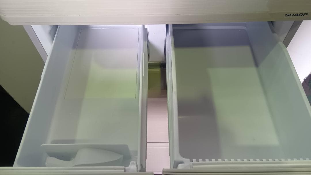 【完動品】SHARP シャープ ノンフロン冷凍冷蔵庫 SJ-W411E-N