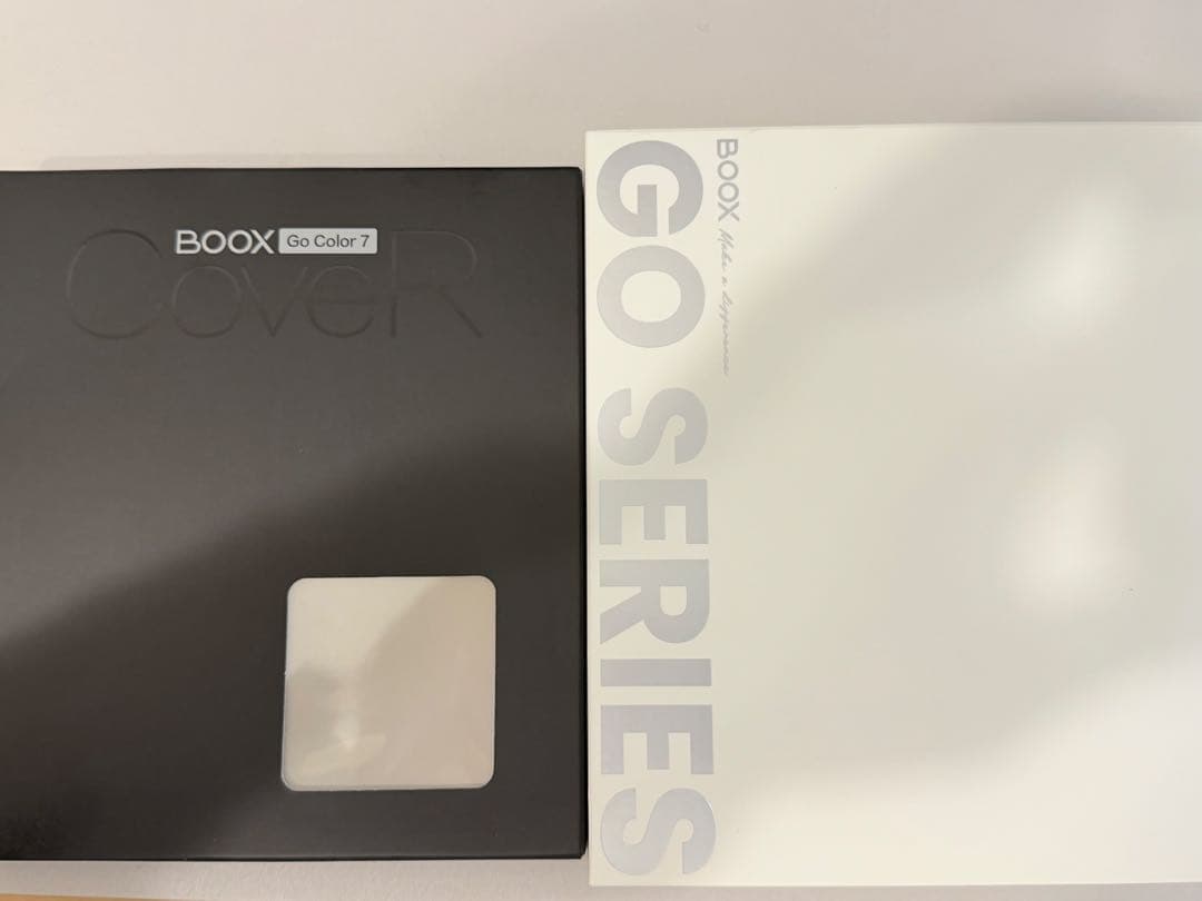 BOOX Go 7 Androidタブレット（モノクロ）本体とカバーセット