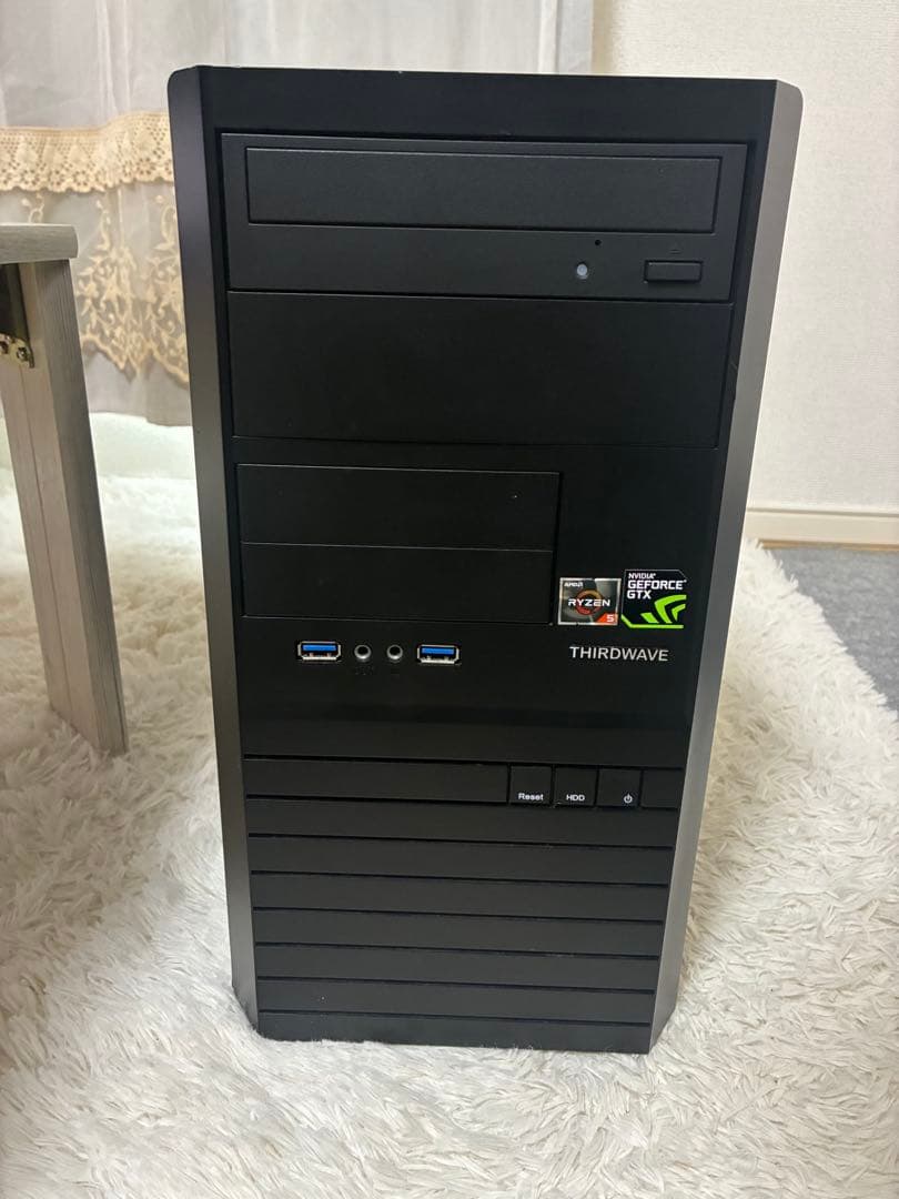 THIRDWAVE ゲーミングデスクトップPC AMD Ryzen 5 3600