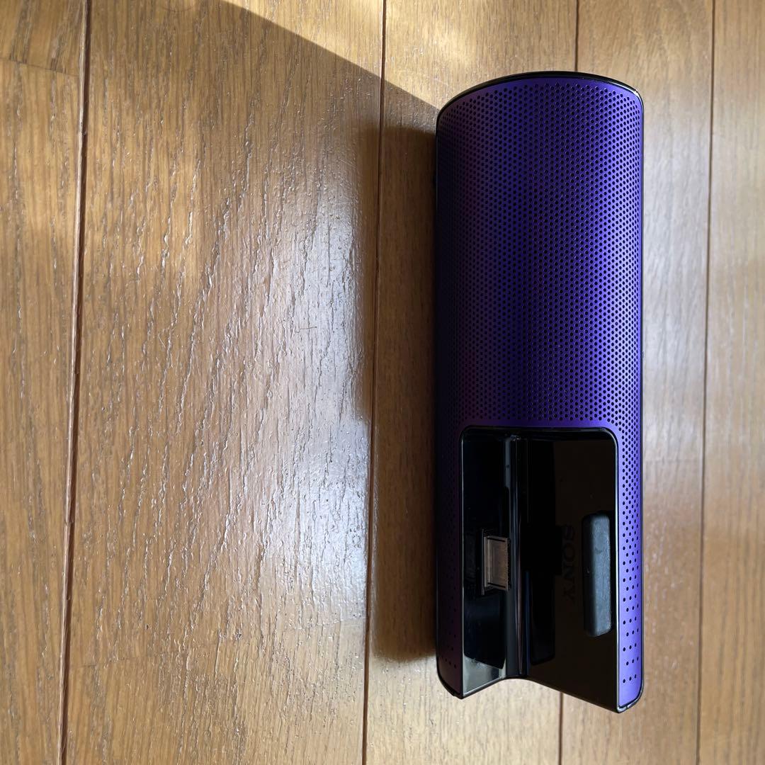 パープル ポータブルスピーカー ウォークマン　RDP-NWT19