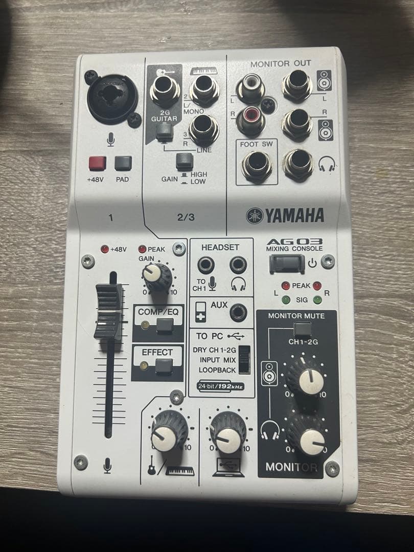 Yamaha AG03 オーディオインターフェイス