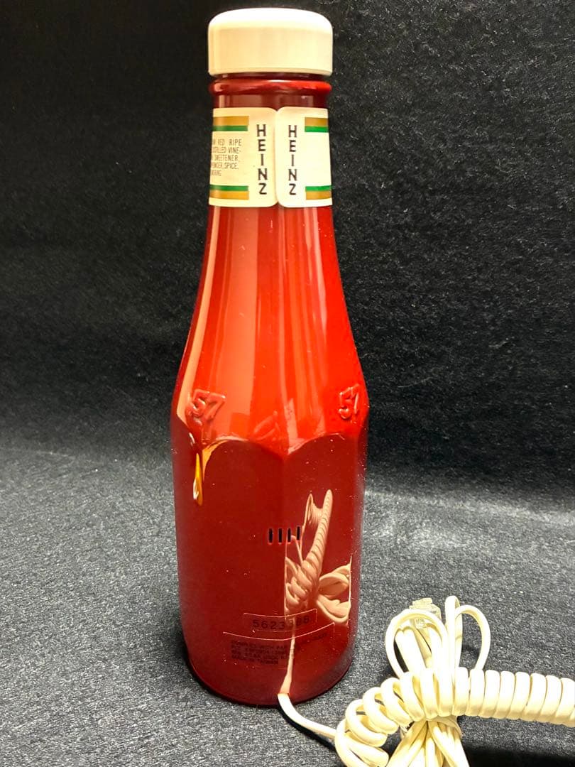ハインツ　HEINZ ケチャップボトル　電話機　アドバタイジング ビンテージ