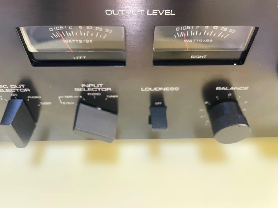 き*げ様 YAMAHA CA-V1　プリメインアンプ　昭和のレトロなオーディオ