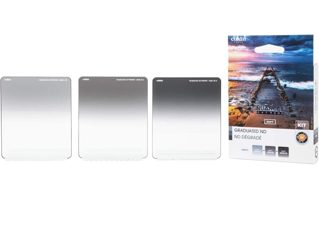 Cokin フィルターNUANCES Mサイ　GND4/8/16 3枚セット