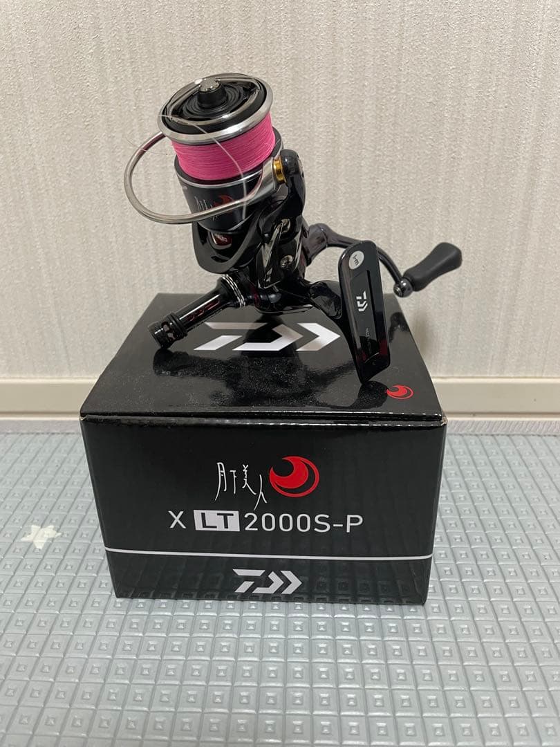 DAIWA 20月下美人xLT2000S-P peライン0.4号リールスタンド付