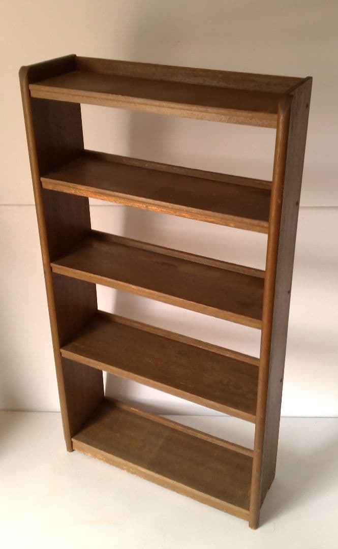 【昭和レトロ】ブックシェルフ 5段 本棚