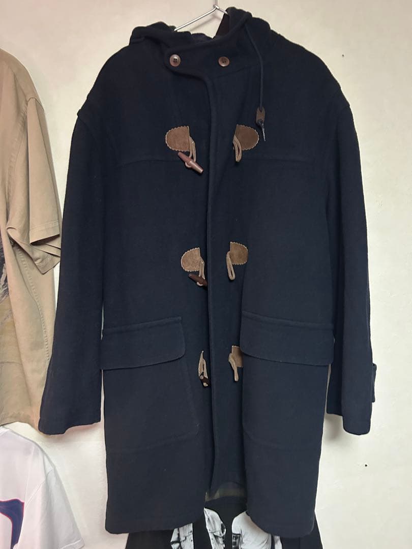 80s L.L.Bean ダッフルコート Mサイズ ネイビー USA製