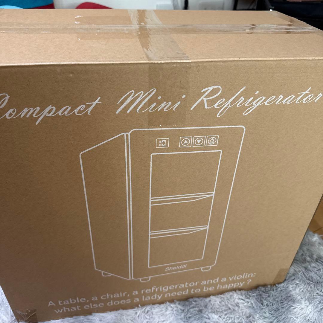 T608 Shelddi 小型冷蔵庫 23L 前開き ペルチェ式