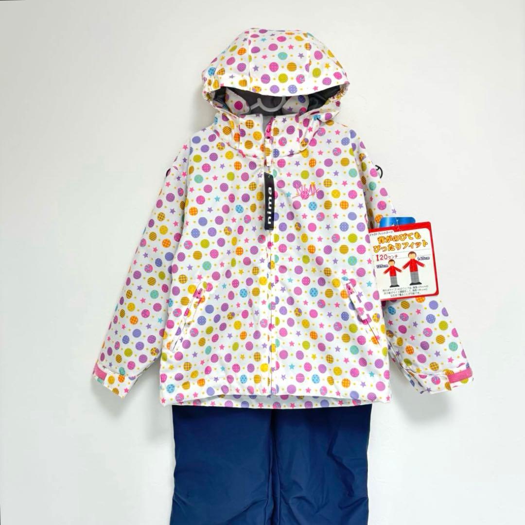 【未使用タグ付】NIMA ニマ スキーウェア スノーボード 上下セット 女の子