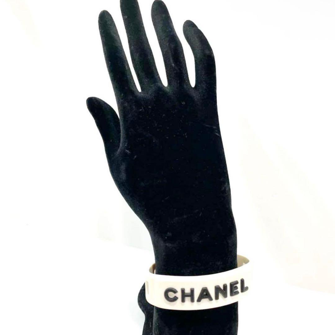 CHANEL ホワイト ラバーベルト