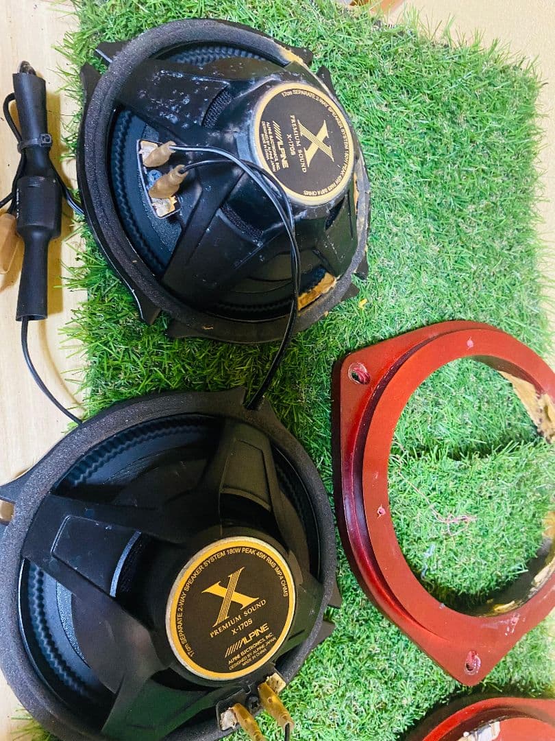 ALPINE ツィーター ブラック/ゴールド 2個