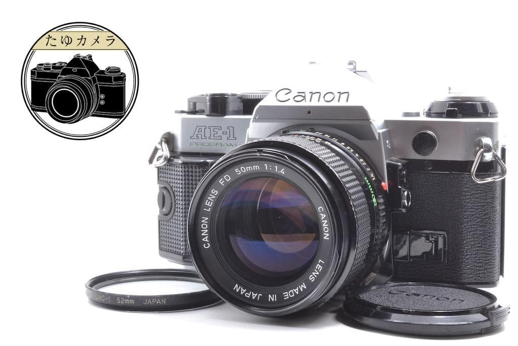 Canon キャノン AE-1 PROGRAM 50mm f/1.4 美品 完動